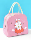 Cartoon Lunch Bag Insulation Bag Oxford Cloth Lunch Bag With Rice