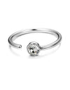 Human Body Piercing C-Shaped Stainless Steel Rhinestone Nose Ring
