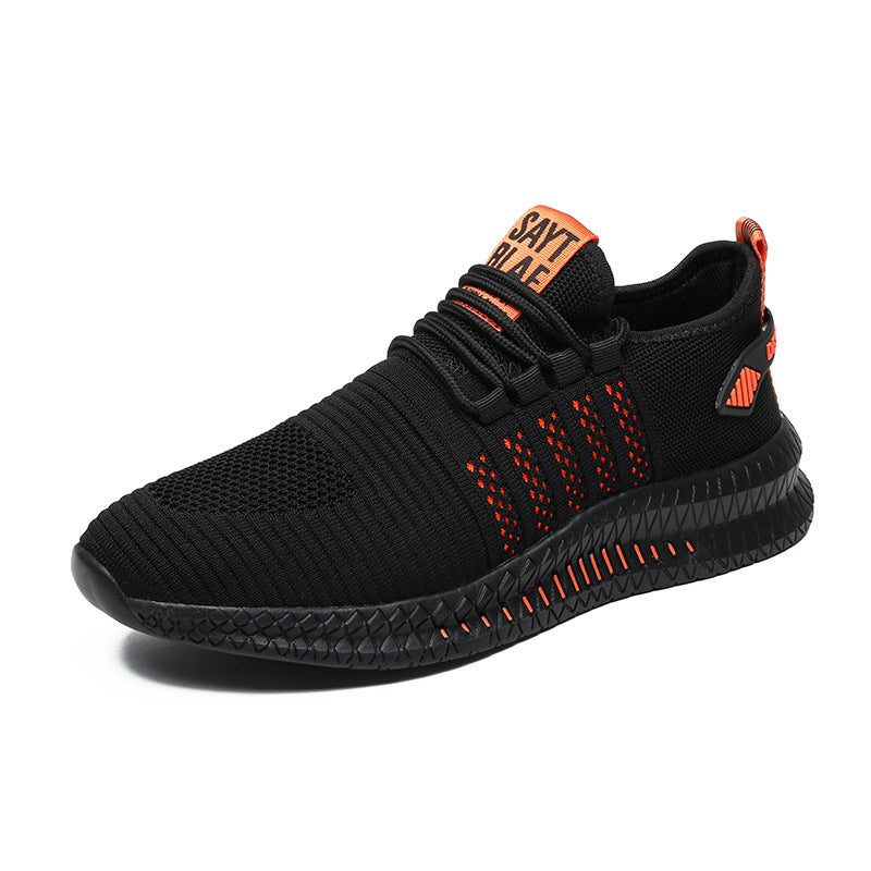 Large Size Mesh Breathable Casual Shoes Men's Fashion Sneakers