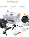 Solar Powered Wireless WiFi Surveillance Camera