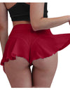 Hip-lift Tight-fitting Ladies Dance Ruffle Shorts