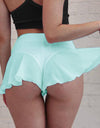Hip-lift Tight-fitting Ladies Dance Ruffle Shorts