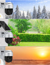 Solar Powered Wireless WiFi Surveillance Camera