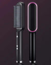 New 2 In 1 Hair Straightener Hot Comb Negative Ion Curling Tong Dual-purpose Electric Hair Brush