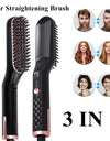 Hair Styling Comb Hair Straightener Comb Hair Straightener