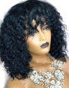 European And American Wig Ladies Kinky Curly Short Curly Hair