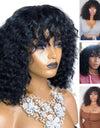 European And American Wig Ladies Kinky Curly Short Curly Hair