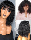 European And American Wig Ladies Kinky Curly Short Curly Hair