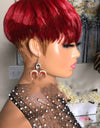 Wig Female Wig Short Straight Hair Short Hair Straight Hair Bob Wig