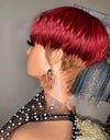 Wig Female Wig Short Straight Hair Short Hair Straight Hair Bob Wig