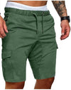 Men'S Solid Loose Casual Lace Up Shorts