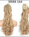 Fluffy Natural Lifelike Claw Clip Ponytail Wholesale
