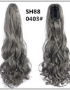 Fluffy Natural Lifelike Claw Clip Ponytail Wholesale