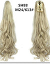 Fluffy Natural Lifelike Claw Clip Ponytail Wholesale