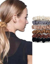 Ins Elegant French Satin Hair Tie Simple Basic Imitation Silk Hair Rope