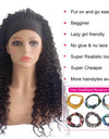 Hair Band Wig Ladies Chemical Fiber Wig