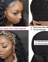 Hair Band Wig Ladies Chemical Fiber Wig