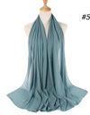 Pearl Chiffon Scarf Malaysia Bubble Chiffon Scarf Foreign Trade Scarf Chiffon Scarf