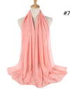 Pearl Chiffon Scarf Malaysia Bubble Chiffon Scarf Foreign Trade Scarf Chiffon Scarf
