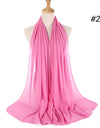 Pearl Chiffon Scarf Malaysia Bubble Chiffon Scarf Foreign Trade Scarf Chiffon Scarf