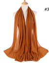 Pearl Chiffon Scarf Malaysia Bubble Chiffon Scarf Foreign Trade Scarf Chiffon Scarf