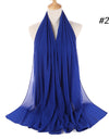 Pearl Chiffon Scarf Malaysia Bubble Chiffon Scarf Foreign Trade Scarf Chiffon Scarf