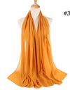 Pearl Chiffon Scarf Malaysia Bubble Chiffon Scarf Foreign Trade Scarf Chiffon Scarf