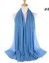 Pearl Chiffon Scarf Malaysia Bubble Chiffon Scarf Foreign Trade Scarf Chiffon Scarf