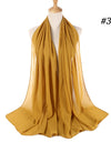 Pearl Chiffon Scarf Malaysia Bubble Chiffon Scarf Foreign Trade Scarf Chiffon Scarf