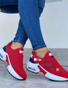 Air Cushion Lazy Dad Shoes Slip-on Sneakers For Women