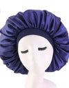 Beauty print Satin silk Bonnet sleep night cap