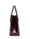 Patent leather bag