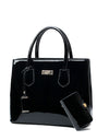 Patent leather bag