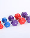 Color fitness dumbbells