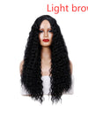 Medium Long Curly Hair Wave Synthetic Wigs