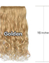 European and American wig female five card wig piece