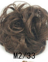 New Trendy Design Women Wavy Curly Messy Hair Bun Synthetic