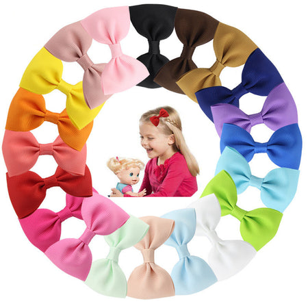 Children's hairpin, candy color word clip