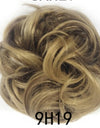 New Trendy Design Women Wavy Curly Messy Hair Bun Synthetic
