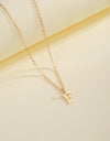 English Letter Necklace Female Personality