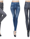 fashion women jean leggings