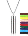 316L Stainless Steel Aromatic Perfume Oil Essential Oil Diffuser Pendant Necklace