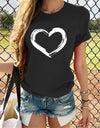 Women's short sleeve T-shirt top