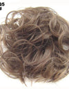 New Trendy Design Women Wavy Curly Messy Hair Bun Synthetic