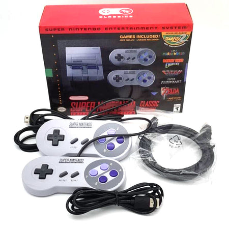 SNES Game Console 16 Bit MINI Game Console Replica