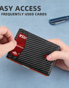 PU Leather Multiple Card Slots Anti-theft Wallet Card Holder