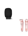 2 In 1 Hair Removal Epilator USB Rechargeable Trimmer Women Body Razor Face Leg Armpit Bikini Hand Pubic Shaver Hair Remover