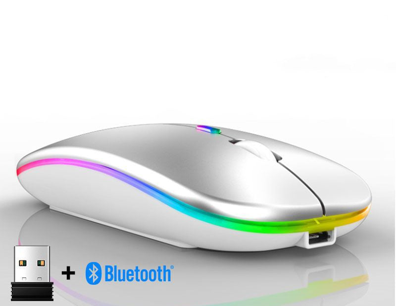 Ultra-thin Charging Wireless Mouse Bluetooth