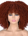 Small Curly Hair Rose Mesh Synthetic Headgear