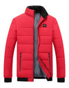 Men's Fashion Personality Fleece-lined Cotton-padded Jacket